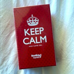 Keep Calm and Game On Card Game | NWT